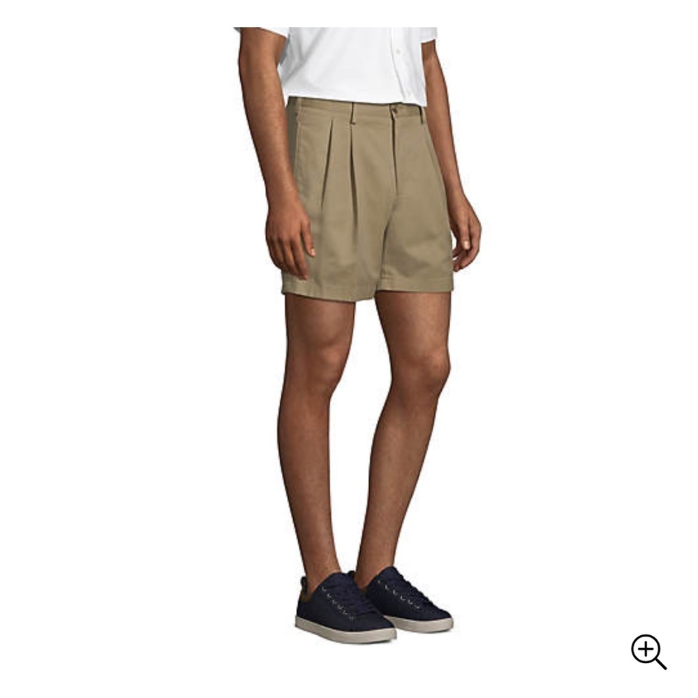 Lands end khaki shorts